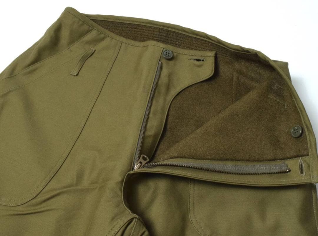 3.1万 HOUSTON ヒューストン 秋冬 起毛裏地 A-2 デッキパンツ L