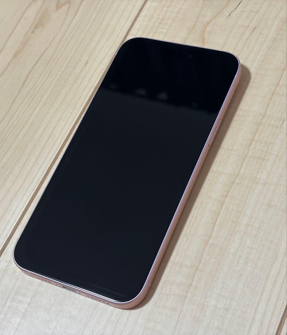 【美品】iPhone15Plus ピンク 128GB