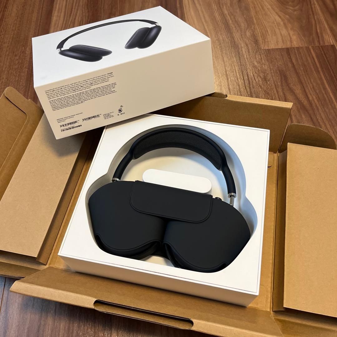 【ほぼ新品】AirPods Max ブラック