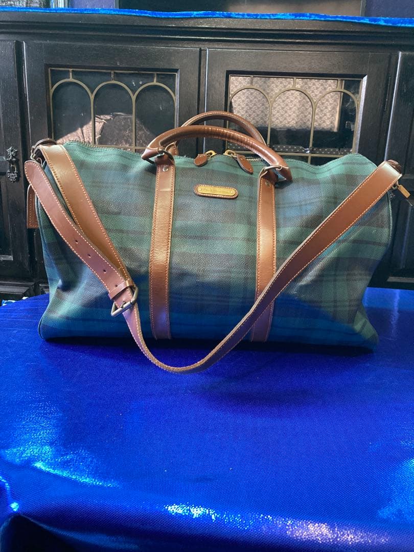 ラルフ ローレン 2way ボストンバッグ 南京錠 タグRalph Lauren