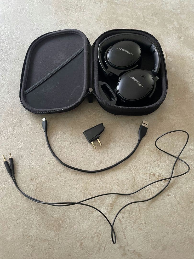 BOSE QUIETCOMFORT 45 BLACK ワイヤレス ヘッドホン