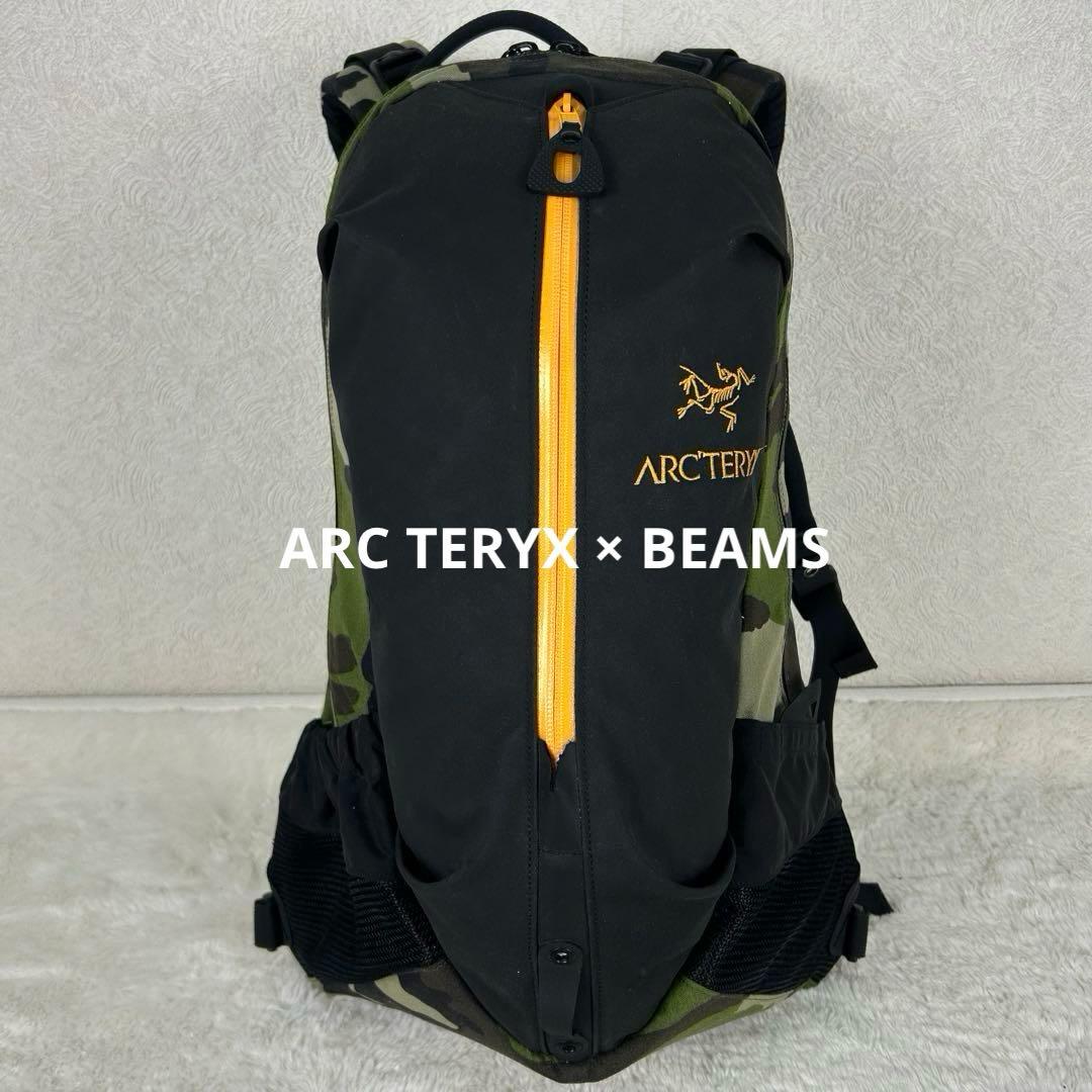希少 美品 アークテリクス × ビームス ARRO22 WoodlandCamo