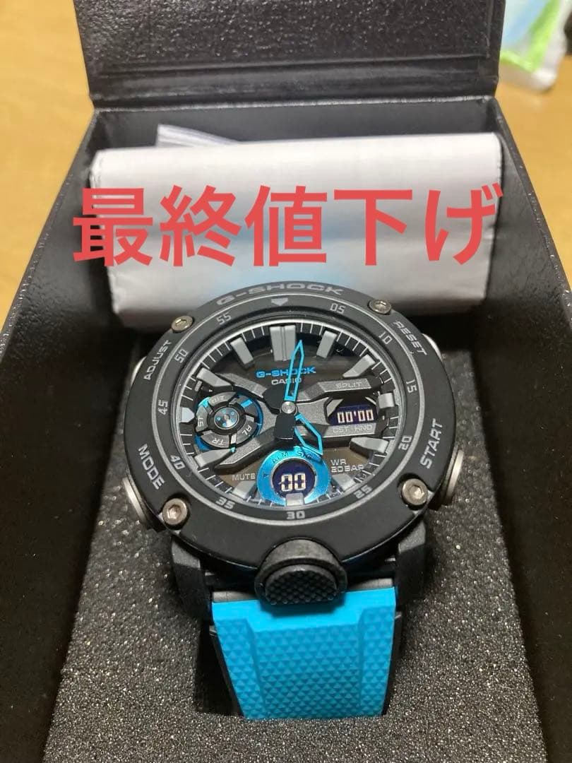 ☆稼動品☆CASIO☆美品　G-SHOCK デジタル腕時計 GA-2000 防水