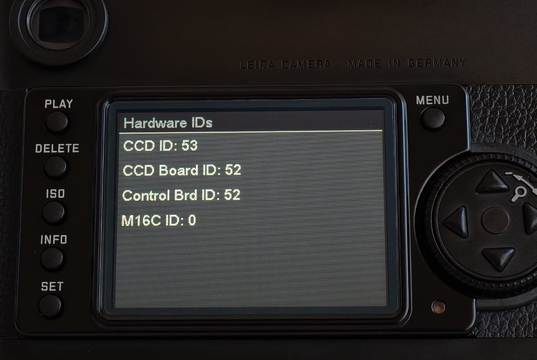 Leica M Monochrom シャッター4100回台 CCD対策品