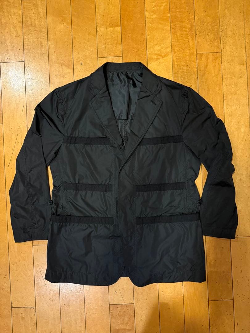 ISSEY MIYAKE ナイロンジャケット 日本製 ブラック サイズ4