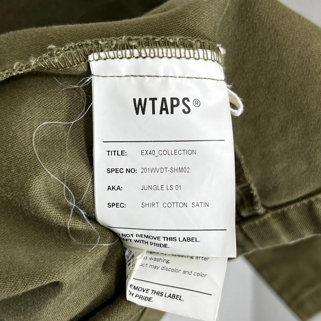 【美品】20SS WTAPS Jungle LS01 201WVDT-SHM02