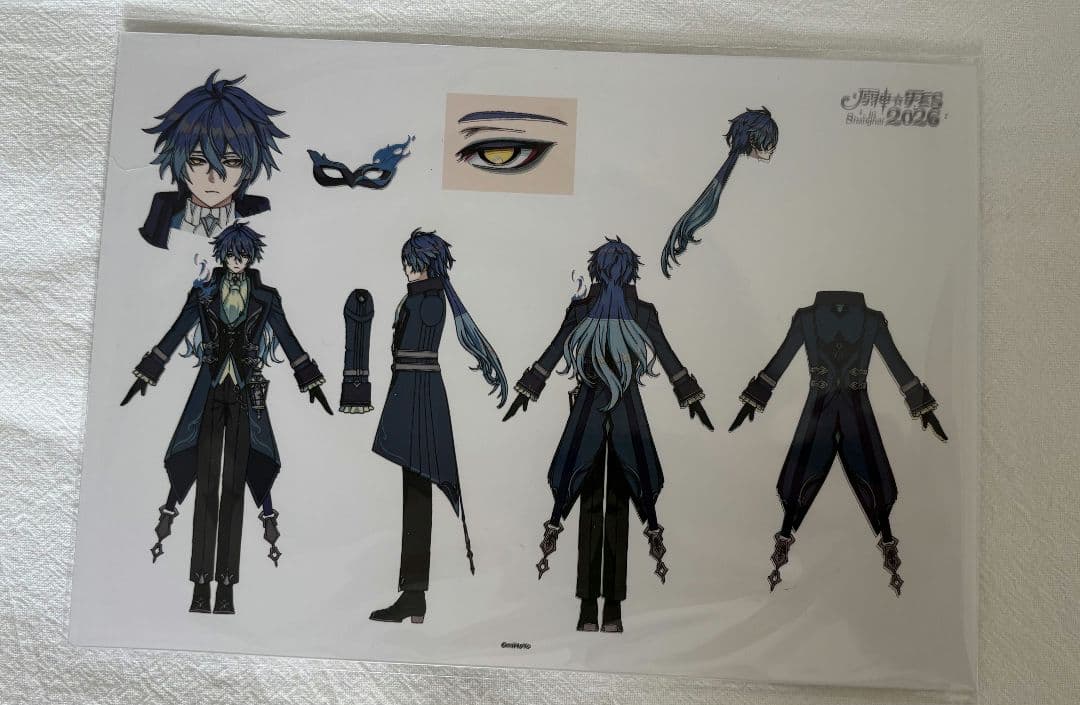 原神 fes フェス 会場限定 vipチケット特典 原画 ポストカード フリンズ