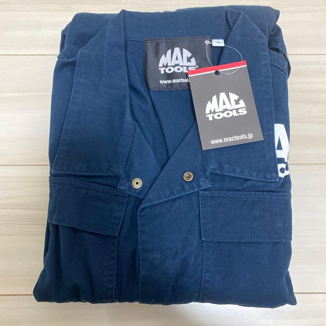 ★新品未使用MAC TOOLS つなぎネイビーL②★