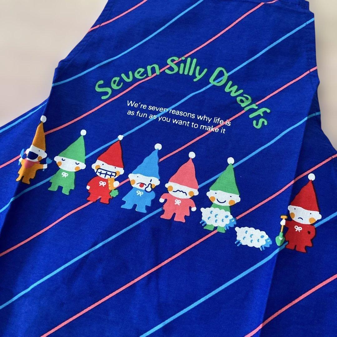 ***様 Seven Silly Dwarfs 子供用エプロンサンリオ　昭和レト