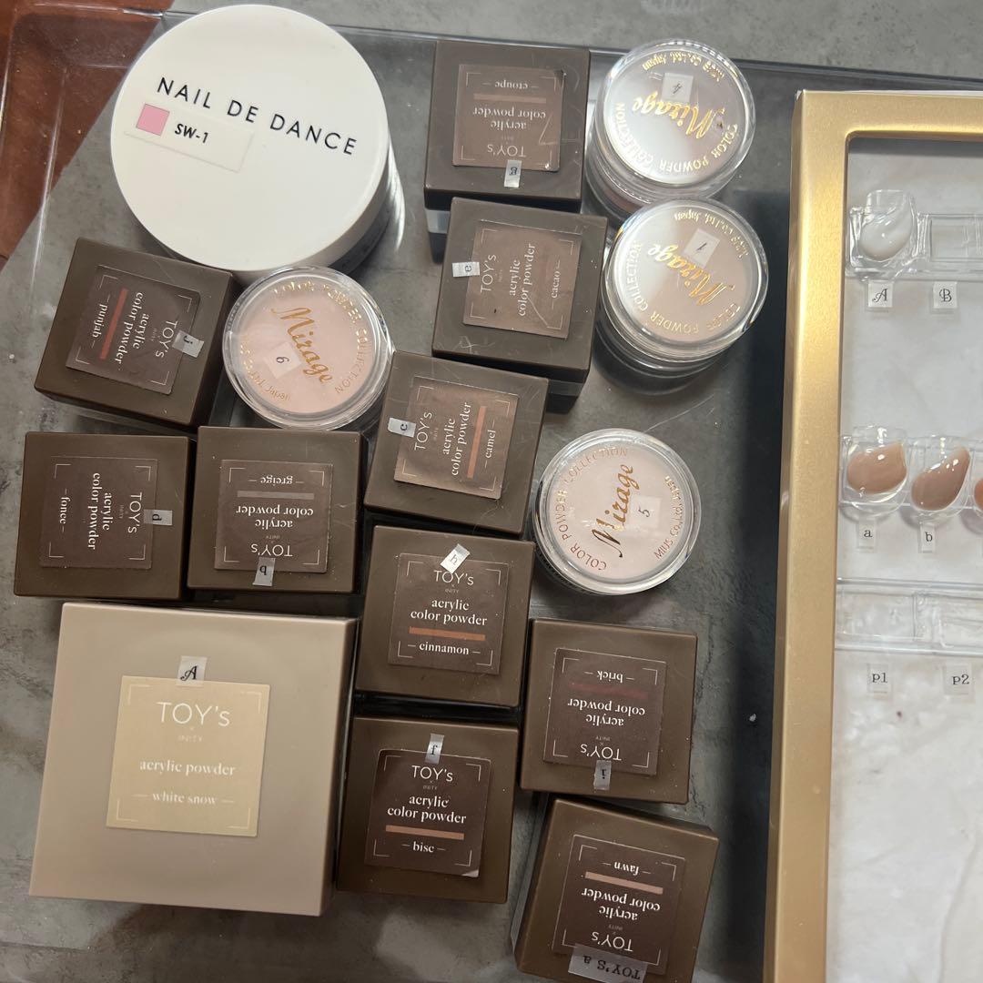 TOY's アクリルパウダーセット 多色