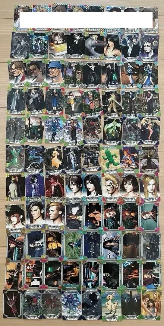 FINAL FANTASY VIII カードダス セット　80枚
