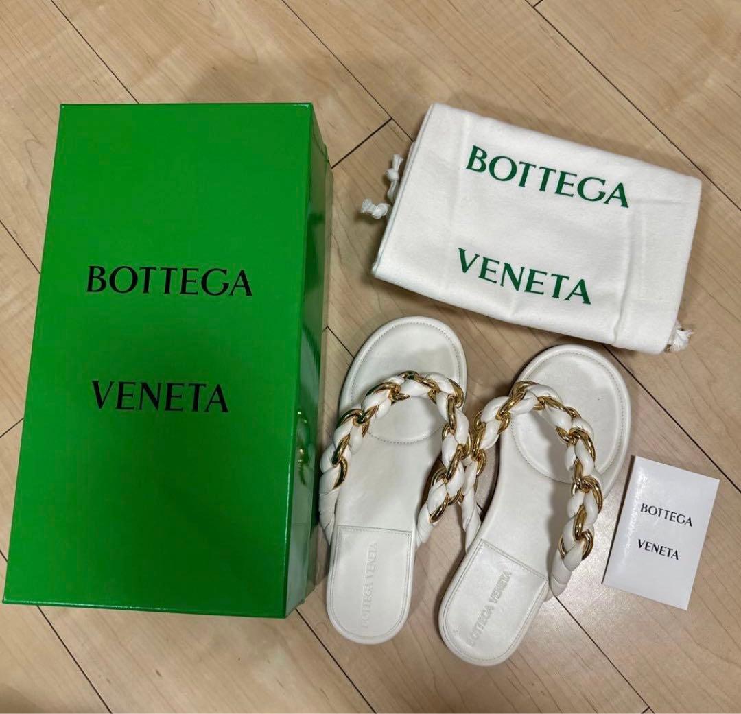【太陽】BOTTEGA VENETAトングサンダル 35 ※箱無し