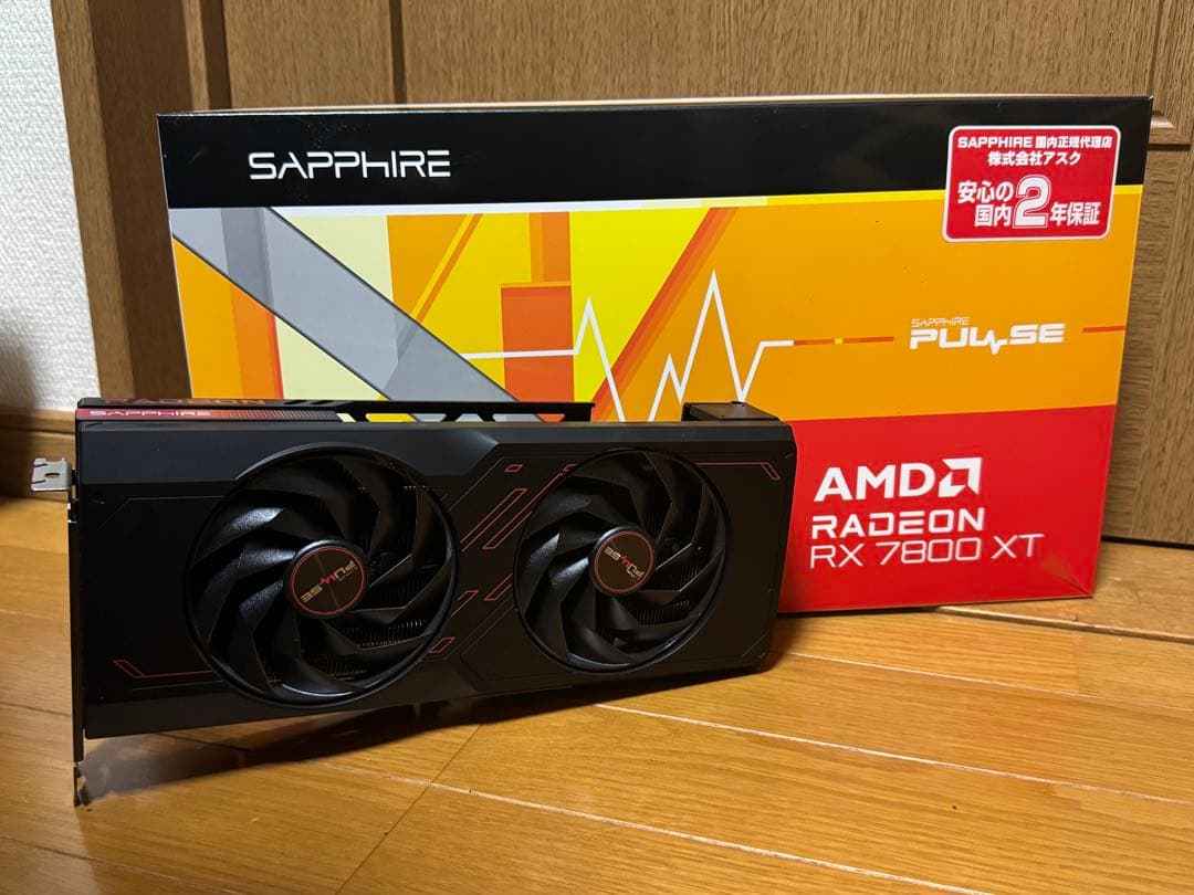 グラフィックボード・グラボ・ビデオカード SAPPHIRE PULSE Radeon RX7800XT 16GB