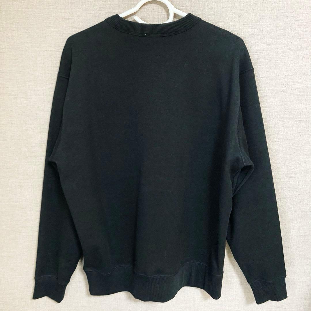 LACOSTE トレーナー スウェット ワントーンクルーネック 鹿の子ニット