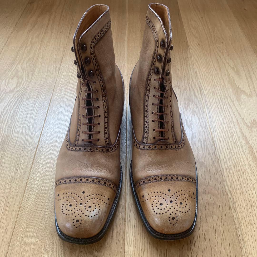 J.M.WESTON ブーツ サイズ:8D（日本での目安27.5cm 標準幅）