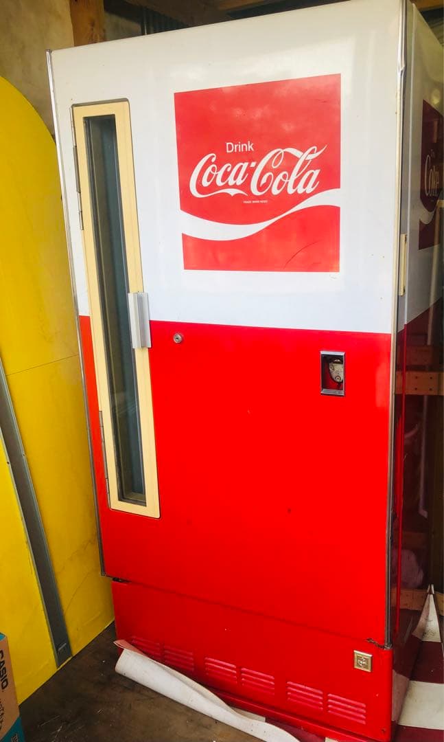コカ・コーラ 冷蔵庫 当時物 家庭用100V電源