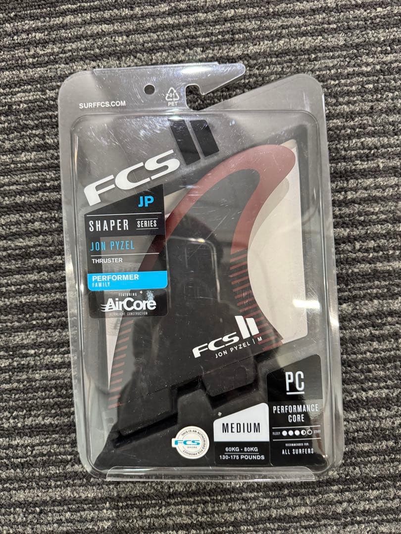 FCS JP Shaper Series フィンセット ミディアム