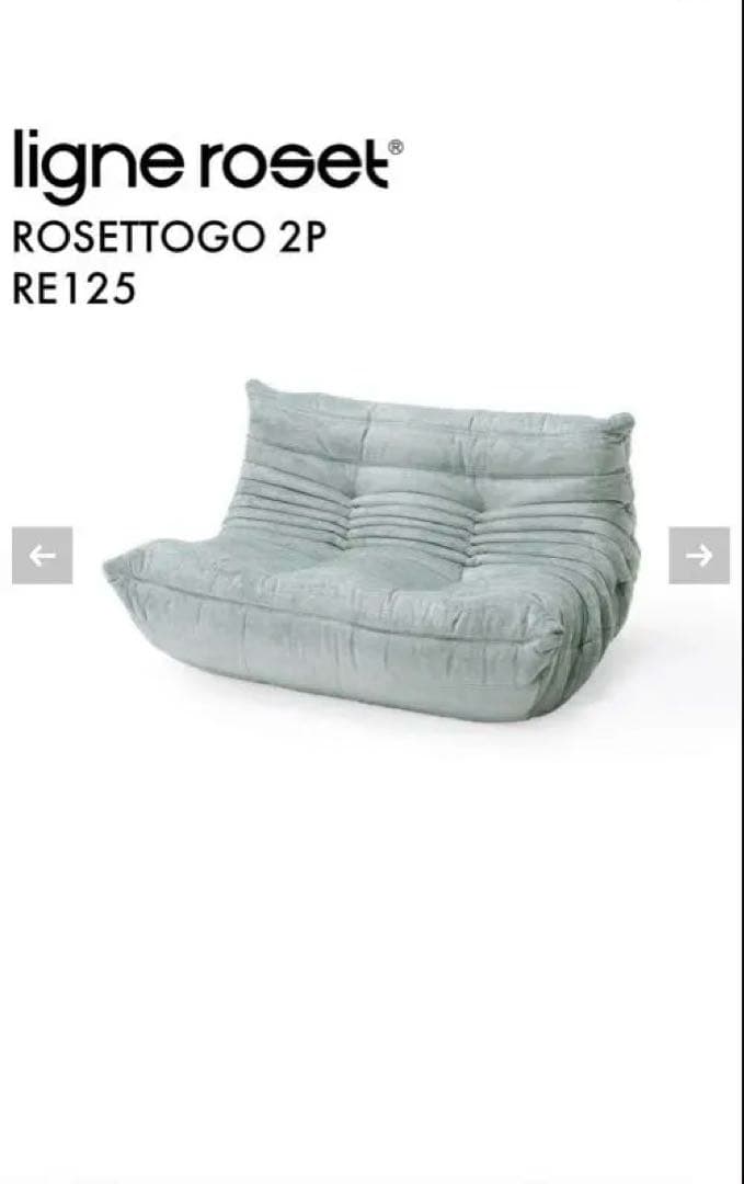 SALE❗️ligne roset ROSETTOGO 2P グリーン　ブルー