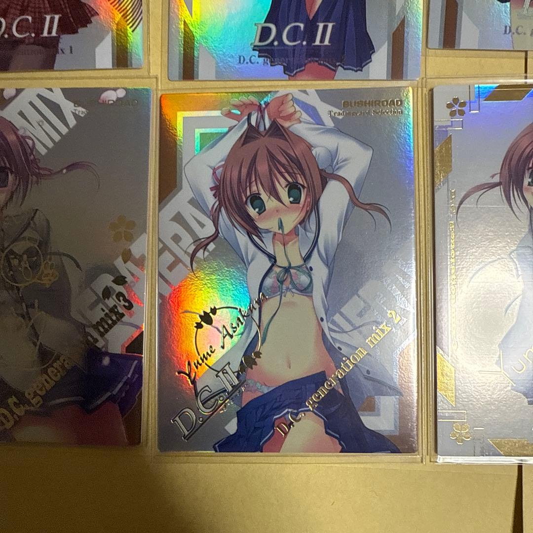 ダカーポ ブシロード　トレーディング　カード　朝倉　由夢　SSP 箔押し　サイン