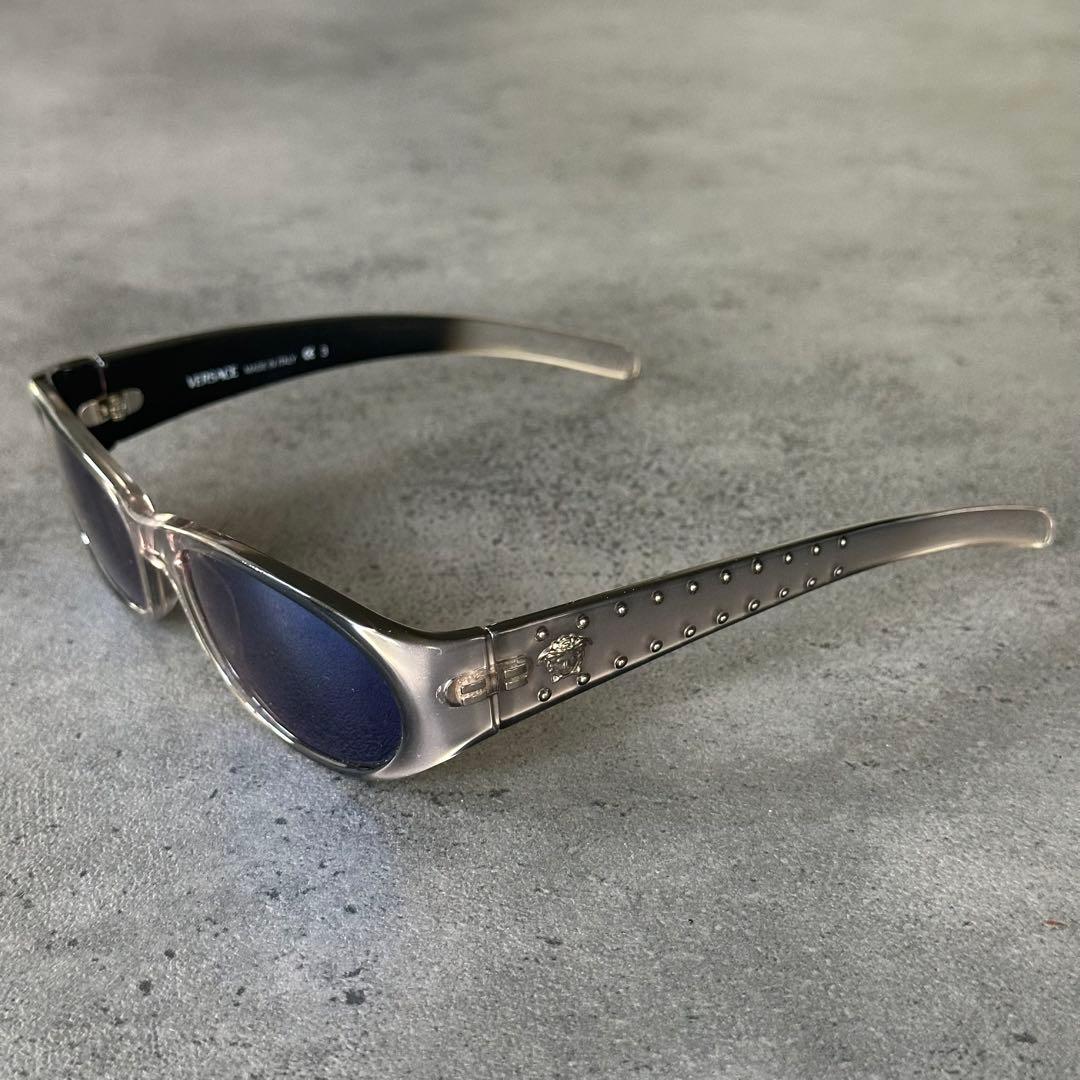 GIANNI VERSACE メデューサ スタッズ フルリム サングラス