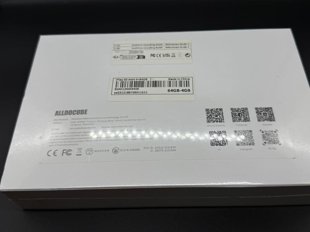 ALLDOCUBE iPlay50 mini 並行輸入品