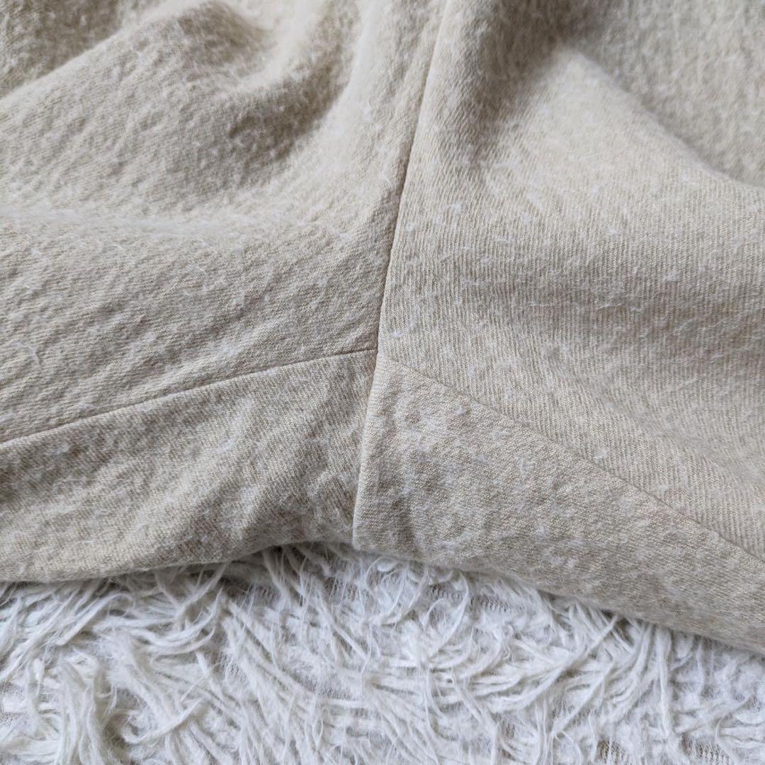 atelier naruse/アトリエナルセ　コットンウールツイルサルエルパンツ