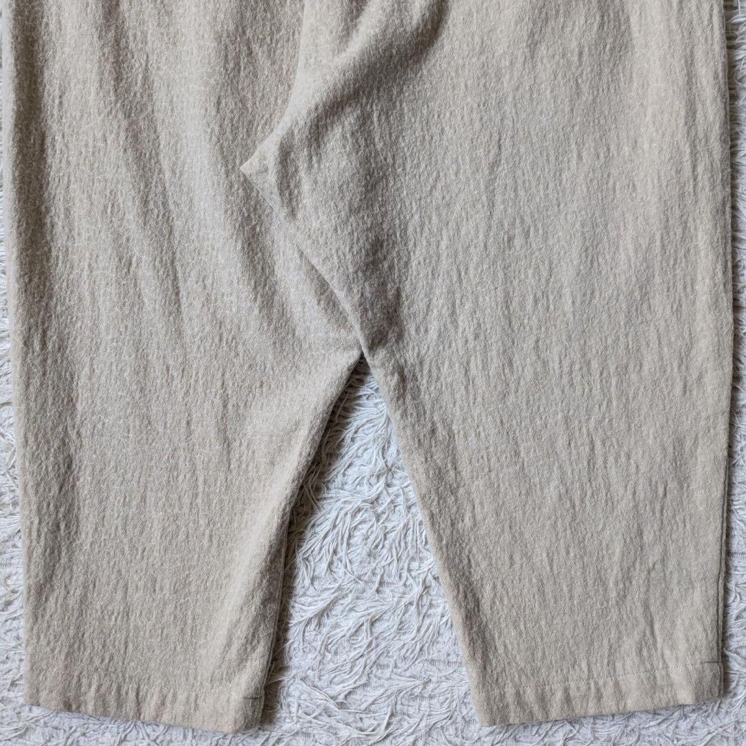 atelier naruse/アトリエナルセ　コットンウールツイルサルエルパンツ