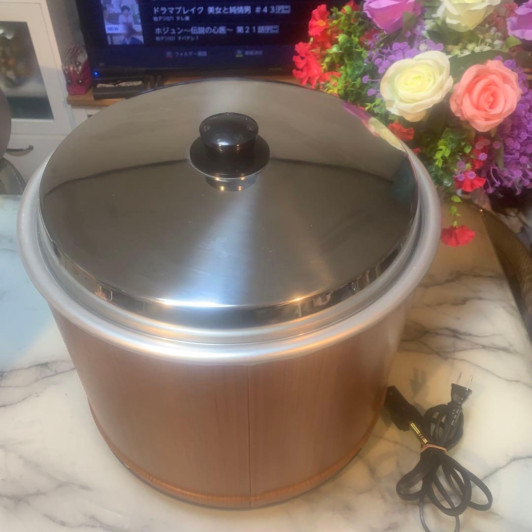 激安■レトロ■　熱研　電気びつ　エバーポット■ライス用　Ｔ－３０型■通電確認