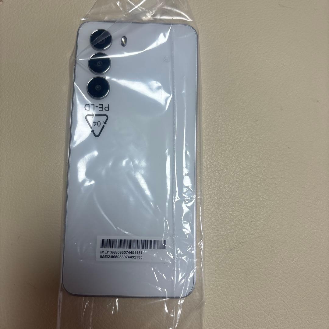 PE-LD ホワイト スマートフォン 本体