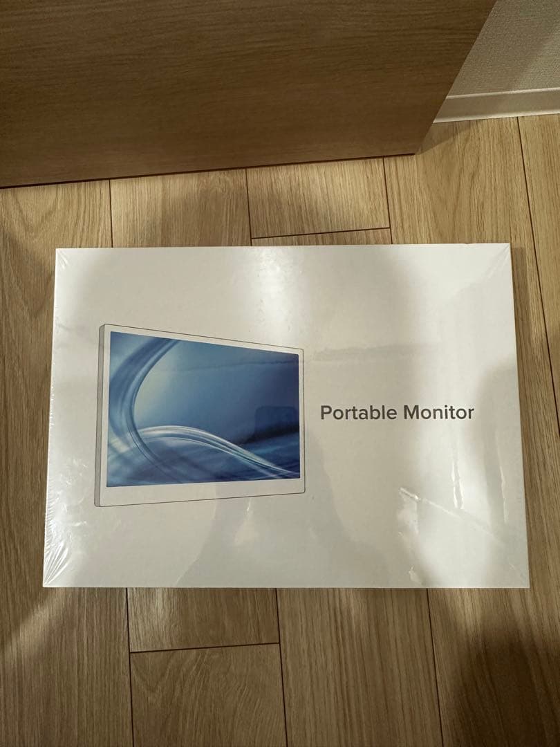 モバイルモニター　15.6インチ　自立型　収納ケース付き　スピーカー内蔵　ベゼル