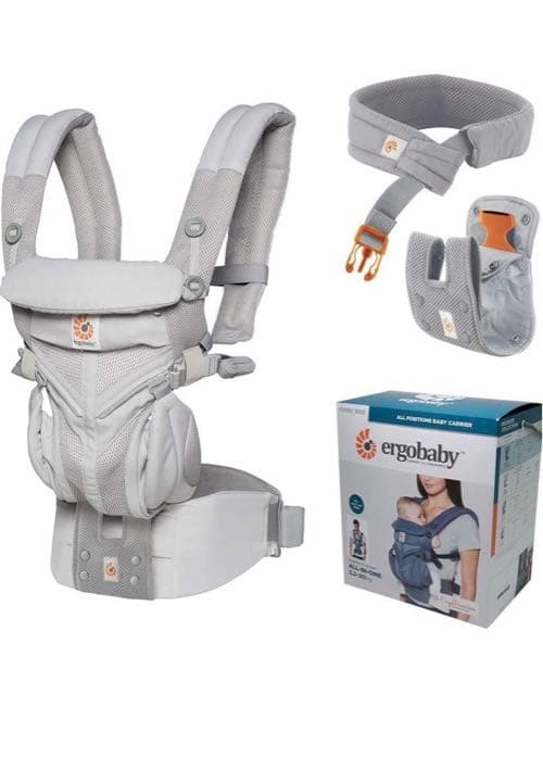 エルゴベビー Omni360 クールエアメッシュ シルバー