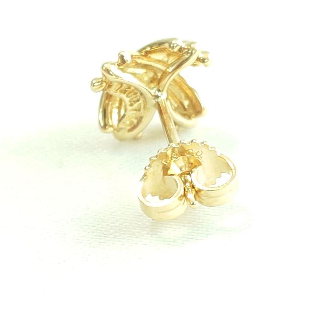 【美品】ティファニー シグネチャー クロス ピアス 片耳用 6512