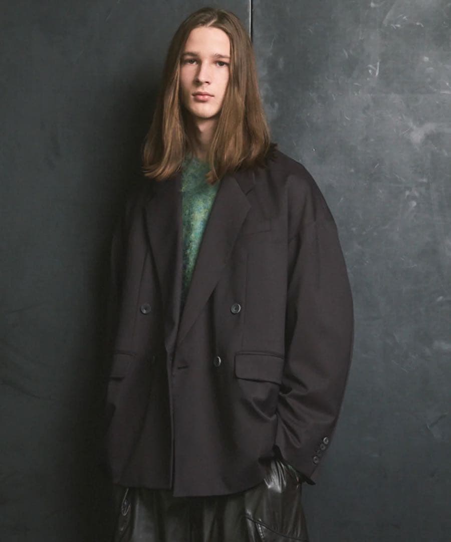 ジャケット・アウター Wool Mix Prime-Over Double Tailored