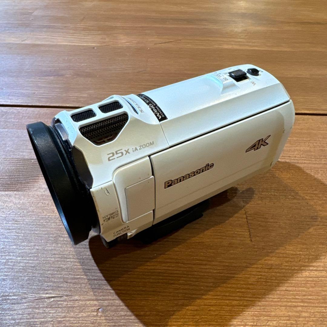 Panasonic 4K ビデオカメラ 25倍ズーム　HC_VZX990M