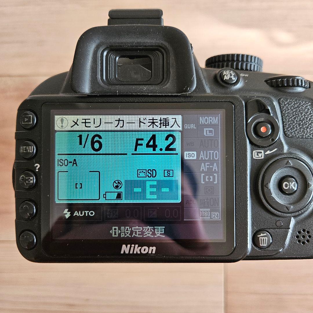 Nikon デジタル一眼レフカメラD3100 & 単焦点レンズ