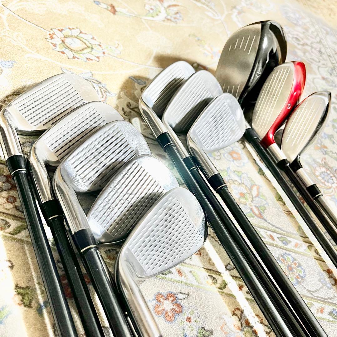 状態良好 TaylorMade メンズゴルフクラブセット racシリーズ 11本