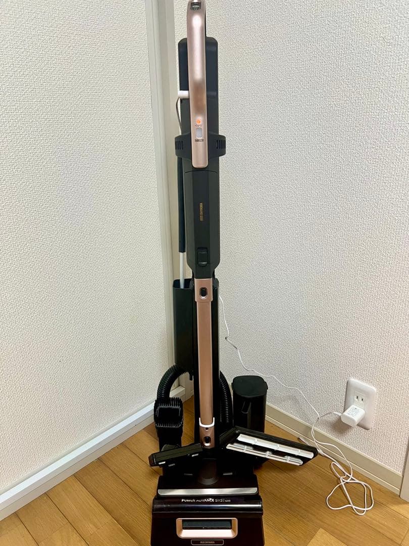 極細軽量スティッククリーナー SBD-F2P-P アイリスオーヤマ 2023年