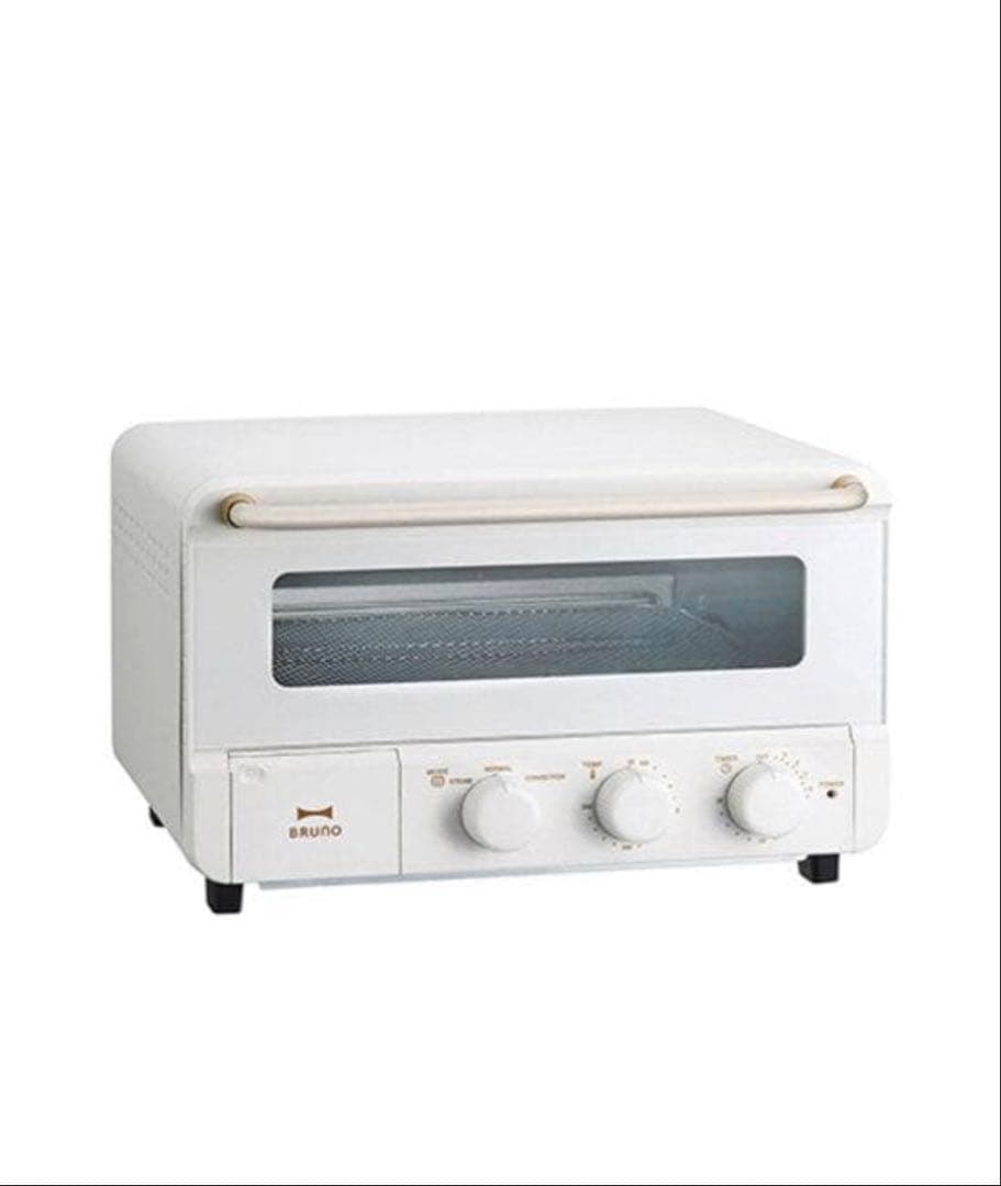 Bruno スチーム＆ベイク トースター ホワイト BOE067-WH