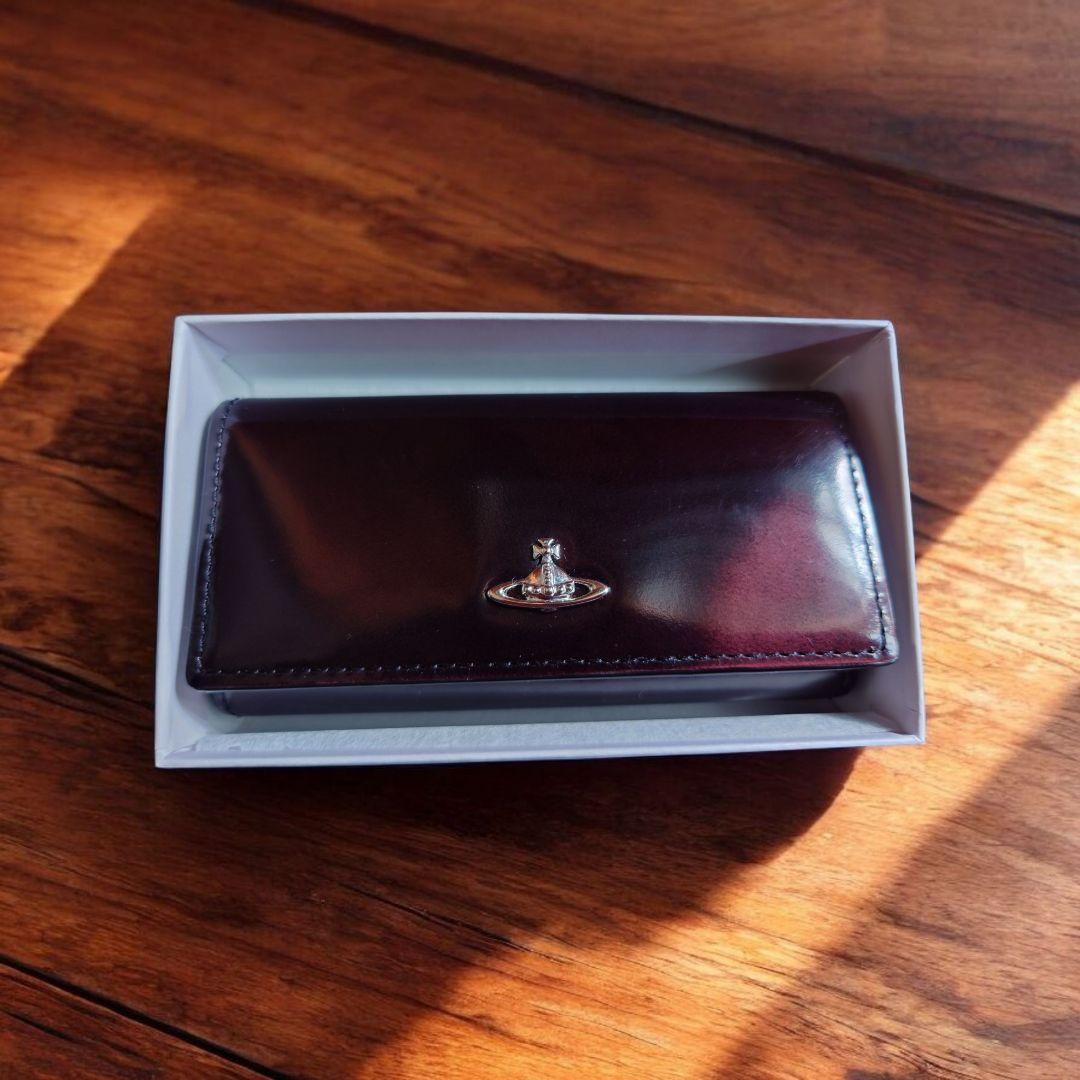 ✿Vivienne Westwoodブラック✕ボルドーキーケース【新品未使用】