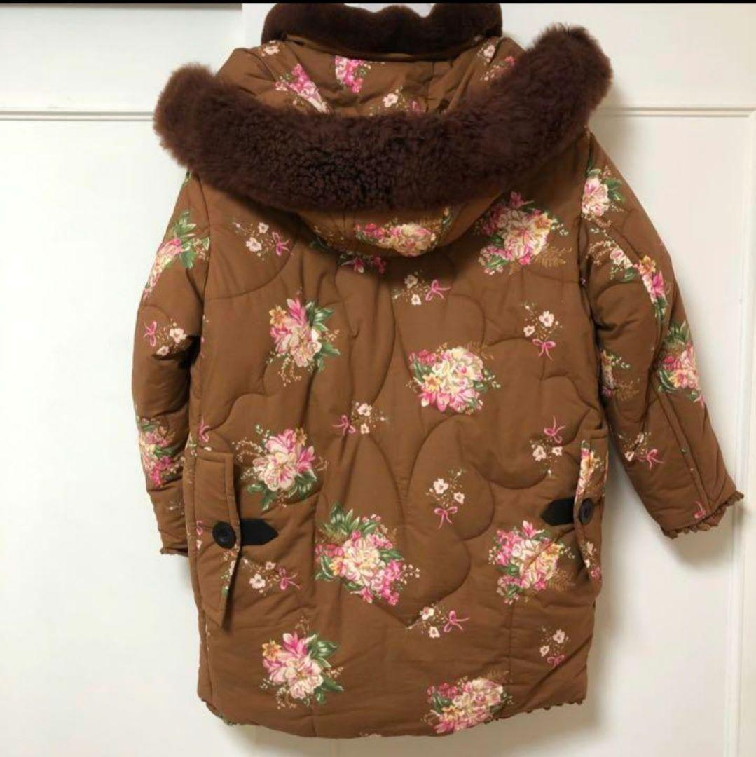 COACH フラワー コート アウター キルティング