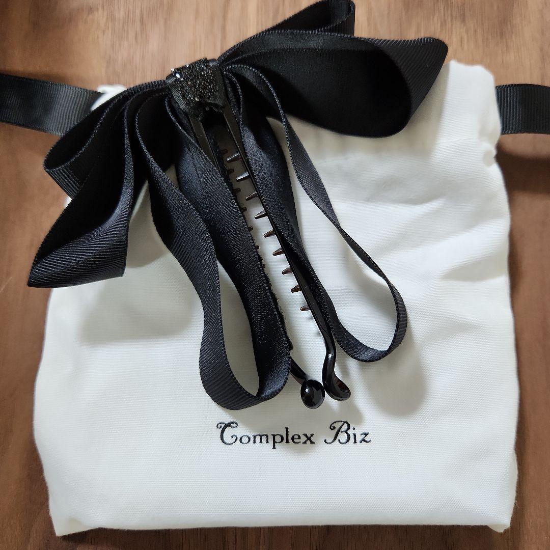 Complex Biz ブラックリボンヘアアクセサリー