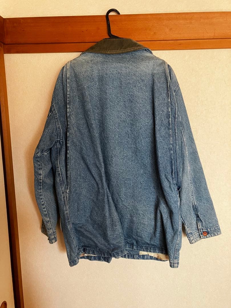 引越し為値下げ可能❗️L.L.Bean デニムジャケット　カバーオール　USA製