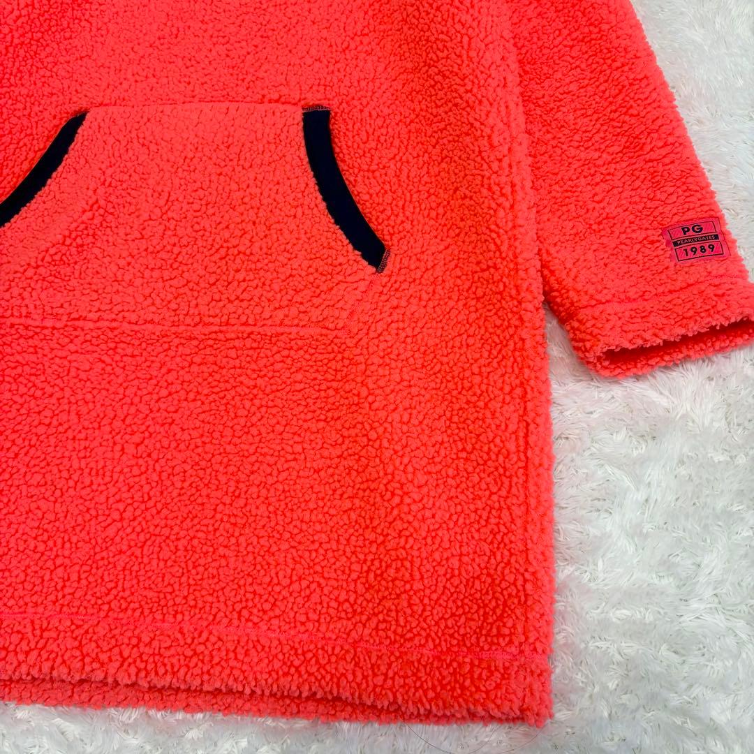 パーリーゲイツ　ボア　ワンピース　オレンジ　ピンク　近年モデル