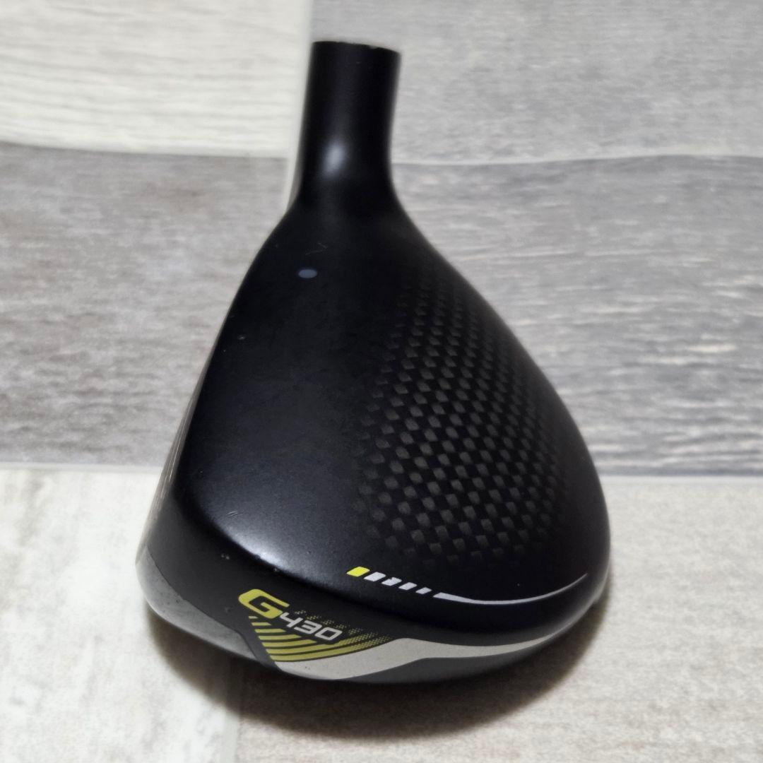 レフティ PING G430 3U 19° ヘッドのみ ヘッドカバー、ウエイト付