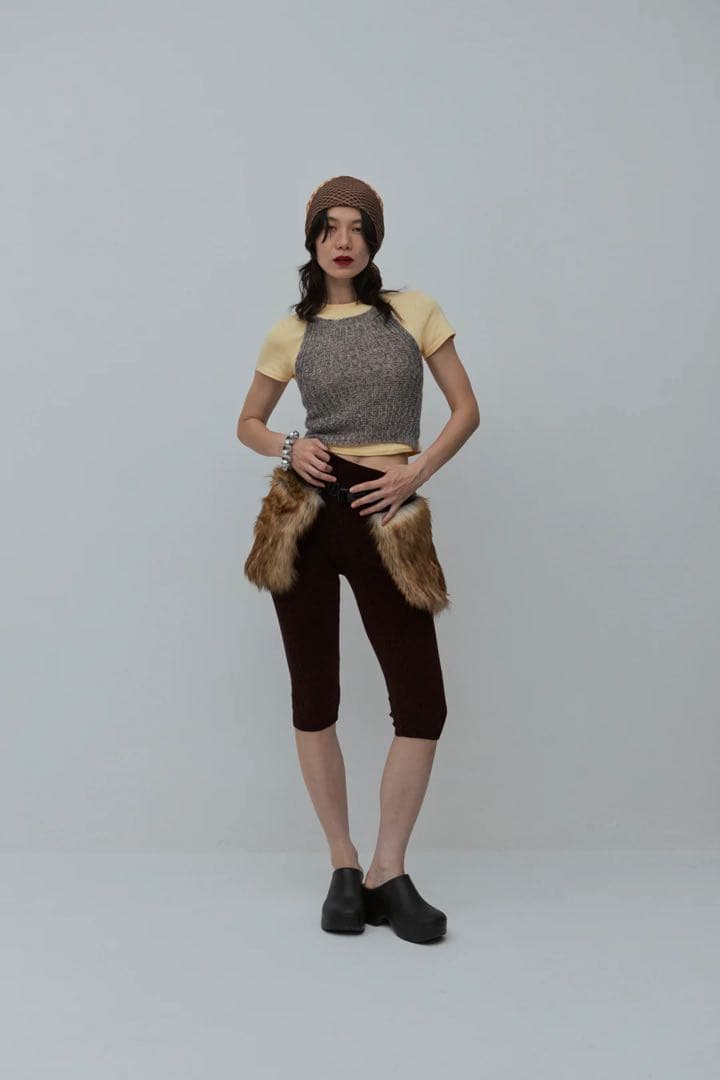 Mediam♡Mole Knit Half Pants 新品未使用