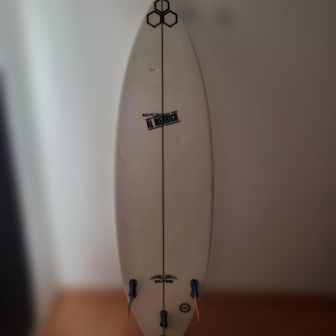 FLYER & AL MERRICK トライフィンショートボード