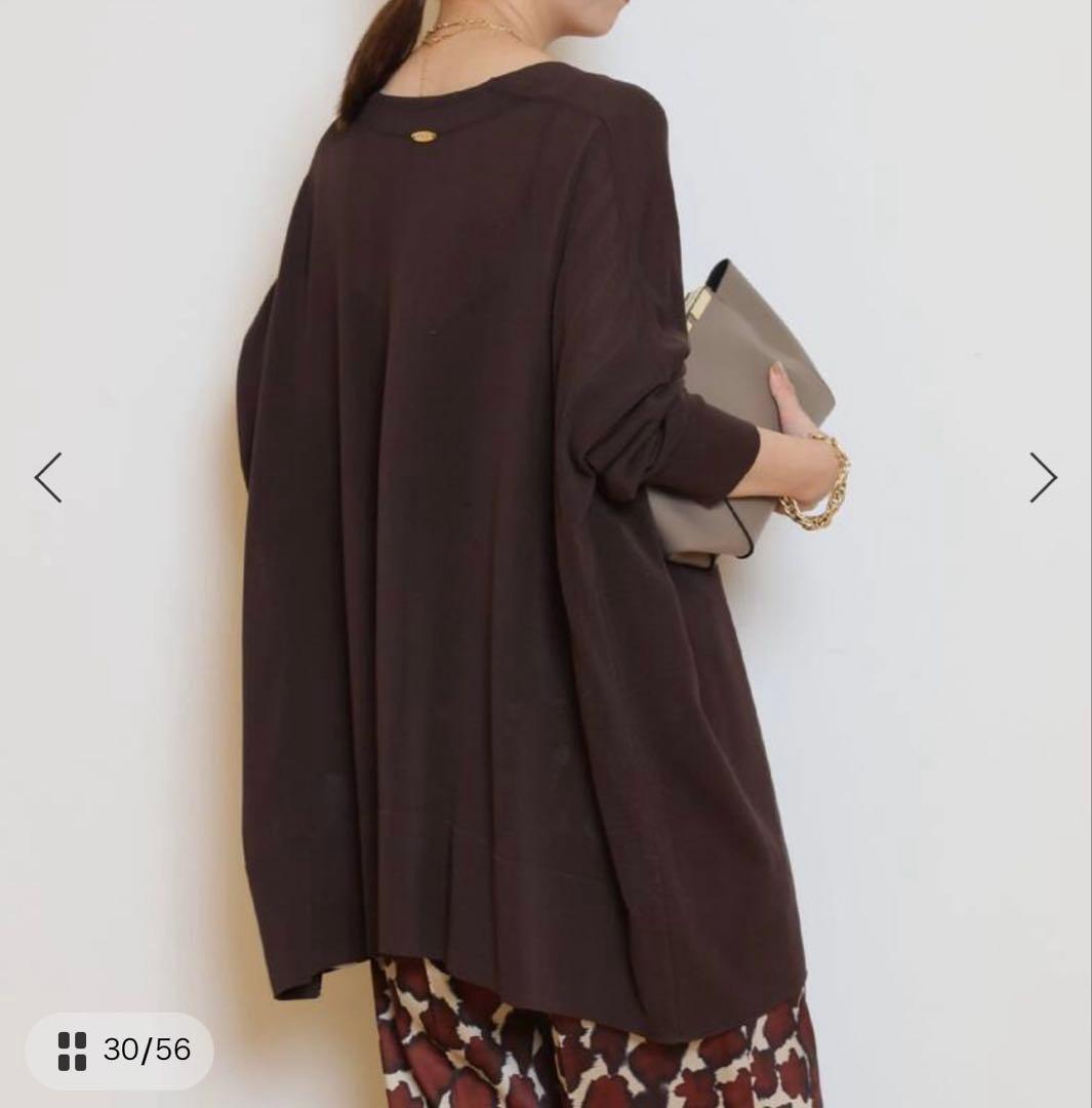 ドゥーズィエムクラス　shake code ショートカーディガン