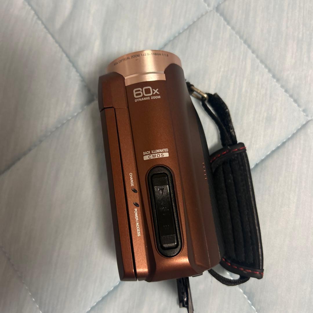 JVC GZ-E100 60倍ズーム ビデオカメラ