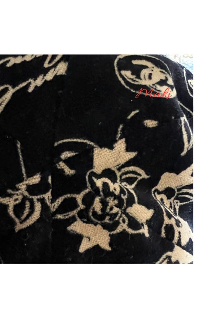 CHANEL ココマーク祭り　サイドりぼんキャスケット