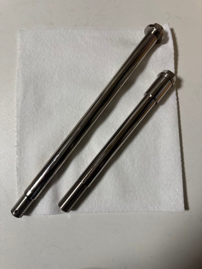 クロモリ Z900RS Cafe フロント リアアクスルシャフト